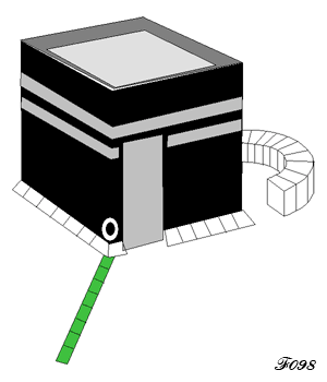 La kaaba.