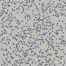 molécules figées au zéro absolu