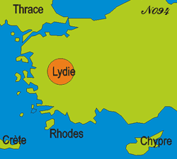 The kingdom of Lydia.