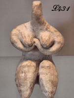 Statuette de femme.