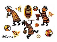 African drawings.